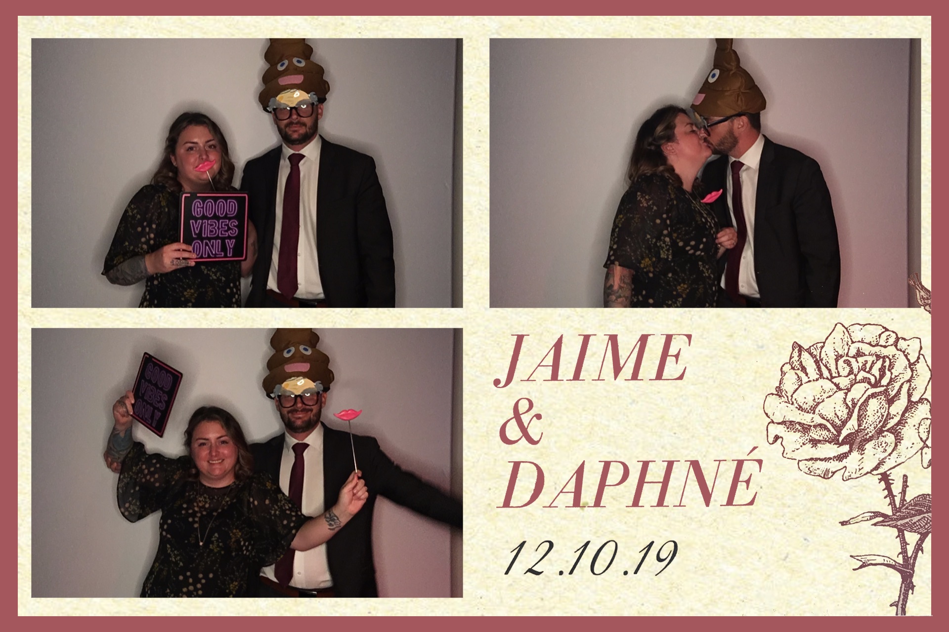 Mariage de Daphné et Jaime | View more photos from the event at album.pbooth.red/u/Photobooth-RED/Mariage-de-Daphné-et-Jaime